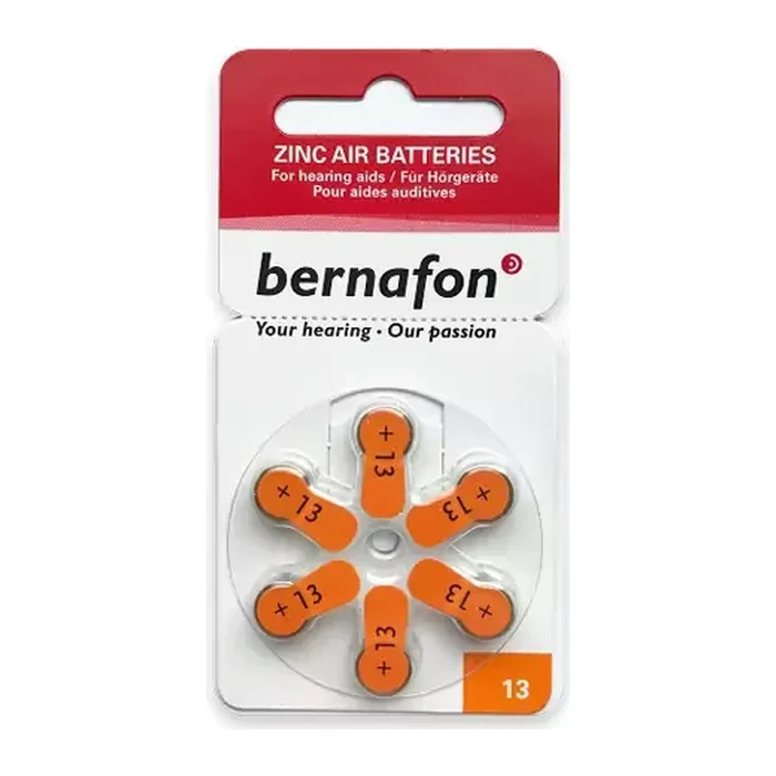 Батарейки Bernafon 13
